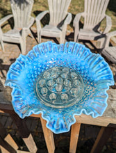 Load image into Gallery viewer, Fenton Blue Opalescent Hobnail Glass Set