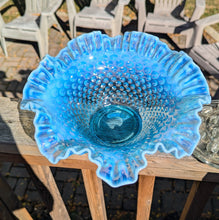 Load image into Gallery viewer, Fenton Blue Opalescent Hobnail Glass Set