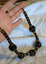 Load image into Gallery viewer, Vintage Glass Boho Necklace + Bracelet Set