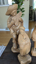 Load image into Gallery viewer, Vintage Hand Carved Wood Figurines