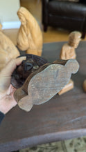 Load image into Gallery viewer, Vintage Hand Carved Wood Figurines