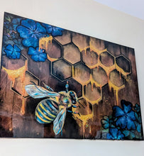 Load image into Gallery viewer, Queen Bee - 30x40 inch
