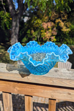 Load image into Gallery viewer, Fenton Blue Opalescent Hobnail Glass Set
