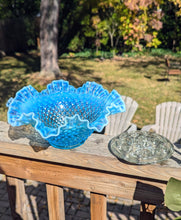 Load image into Gallery viewer, Fenton Blue Opalescent Hobnail Glass Set
