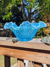 Load image into Gallery viewer, Fenton Blue Opalescent Hobnail Glass Set
