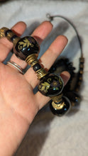 Load image into Gallery viewer, Vintage Glass Boho Necklace + Bracelet Set
