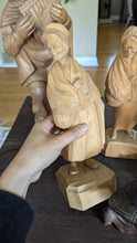 Load image into Gallery viewer, Vintage Hand Carved Wood Figurines
