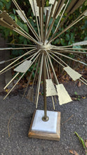 Load image into Gallery viewer, MCM Starburst 22&quot; Metal Sculpture
