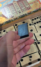 Load image into Gallery viewer, Rare Victorian &#39;Double 9s&#39; Bone &amp; Ebony Domino Set (55 pcs)
