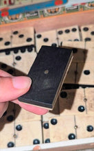 Load image into Gallery viewer, Rare Victorian &#39;Double 9s&#39; Bone &amp; Ebony Domino Set (55 pcs)
